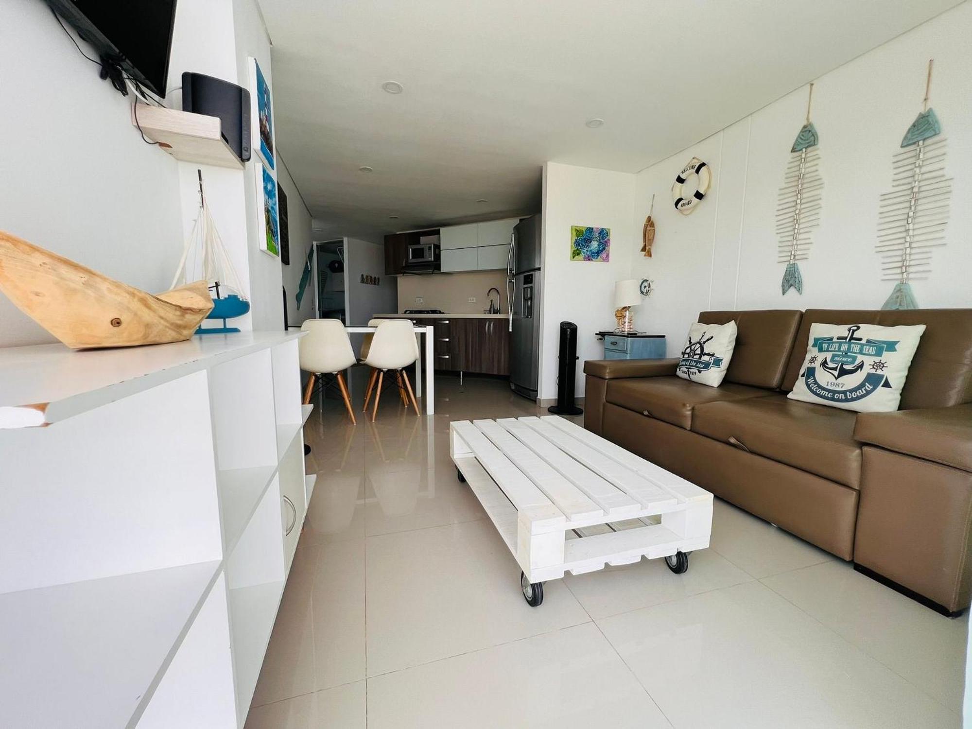 Edificio Areia En Pozos Colorados, Apto 2 Habitaciones 2 Banos Santa Marta  Exterior photo